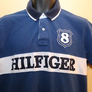 Mens polo Tommy HILFIGER polo shirt sz.L